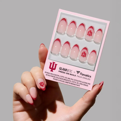 Indiana Hoosiers Press-On Nail Set