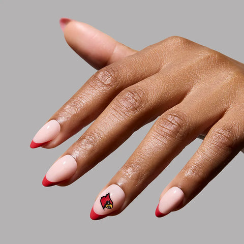 University of Louisville Cardinals Press-On Nail Set