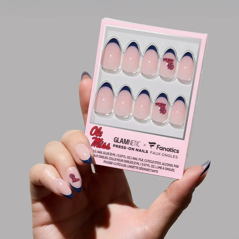Mississippi Rebels Press-On Nail Set