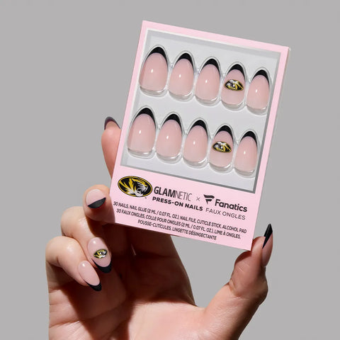 Missouri Tigers Press-On Nail Set