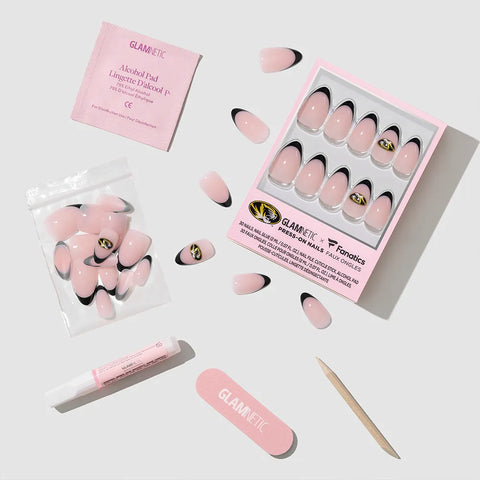 Missouri Tigers Press-On Nail Set