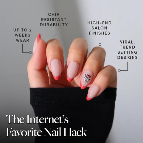 NC State Wolfpack Press-On Nail Set