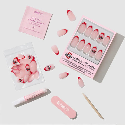 Ohio State Buckeyes Press-On Nail Set