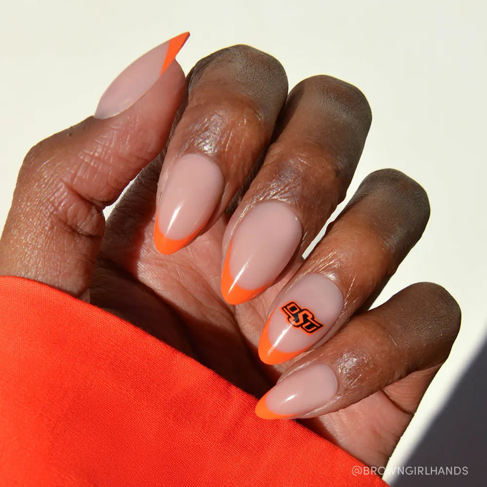 Oklahoma State Cowboys Press-On Nail Set