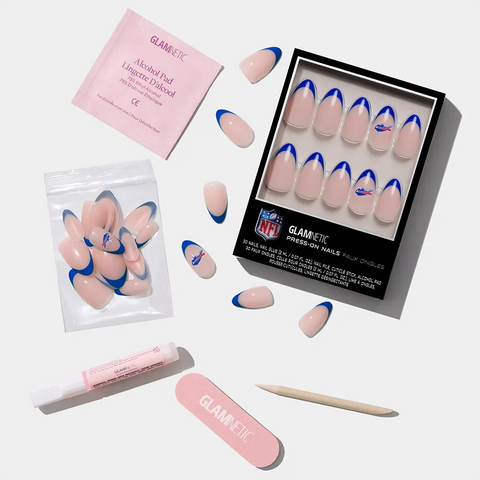 Buffalo Bills Press-On Nail Set