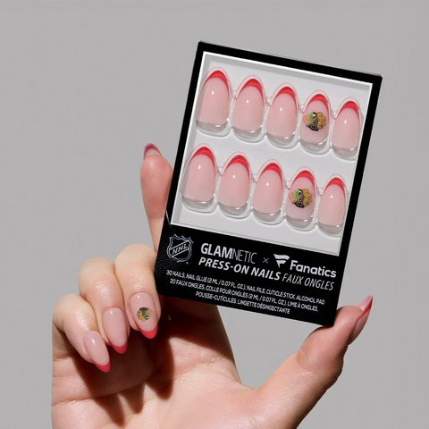 Chicago Blackhawks Press-On Nail Set