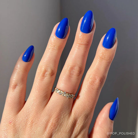 Cobalt Blue Toenail