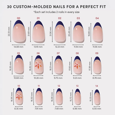 Houston Astros Press-On Nail Set
