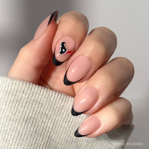 Houston Texans Press-On Nail Set