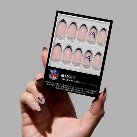Houston Texans Press-On Nail Set