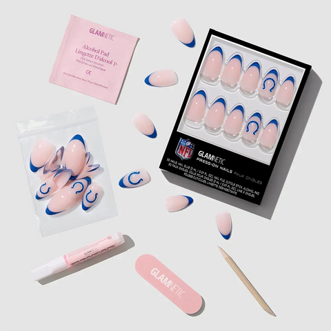 Indianapolis Colts Press-On Nail Set