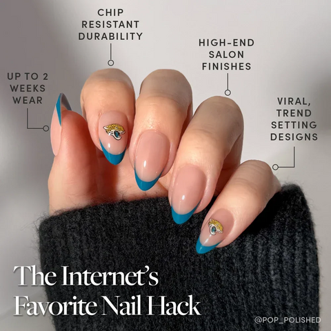 Jacksonville Jaguars Press-On Nail Set