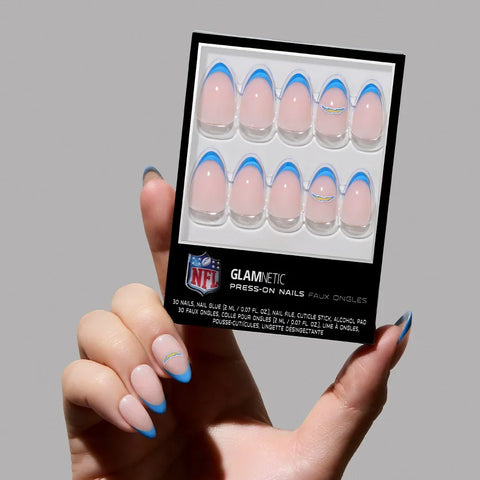 Los Angeles Chargers Press-On Nail Set