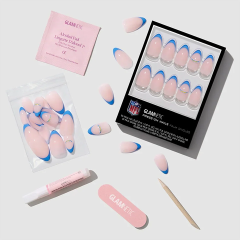 Los Angeles Chargers Press-On Nail Set