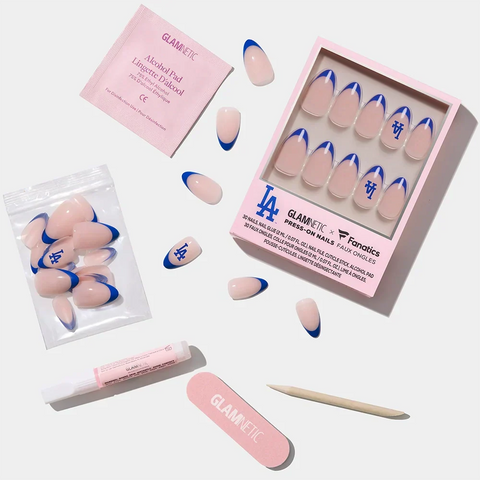 Los Angeles Dodgers Press-On Nail Set