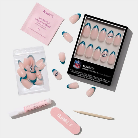 Philadelphia Eagles Press-On Nail Set