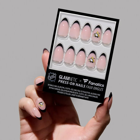 Pittsburgh Penguins Press-On Nail Set