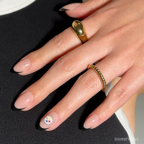 Pittsburgh Steelers Press-On Nail Set