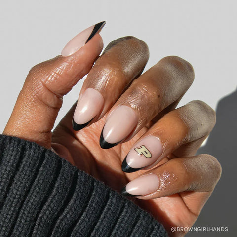 Purdue Boilermakers Press-On Nail Set