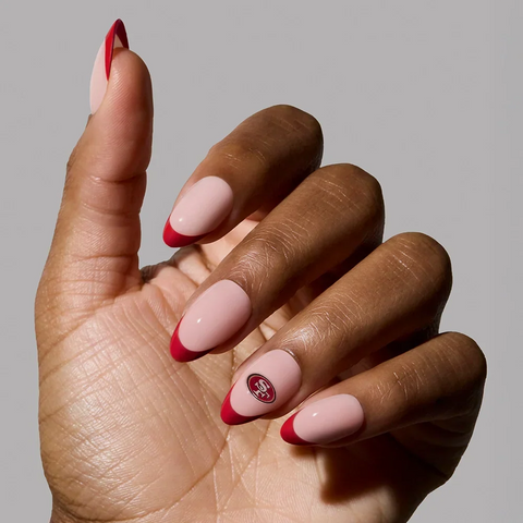 San Francisco 49ers Press-On Nail Set