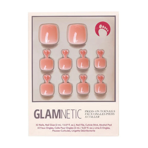 Sheer Peach Toenail
