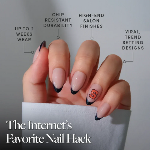 Syracuse Orange Press-On Nail Set