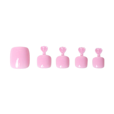 Think Pink Toenail