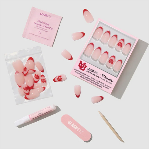 Utah Utes Press-On Nail Set
