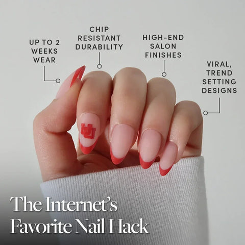 Utah Utes Press-On Nail Set