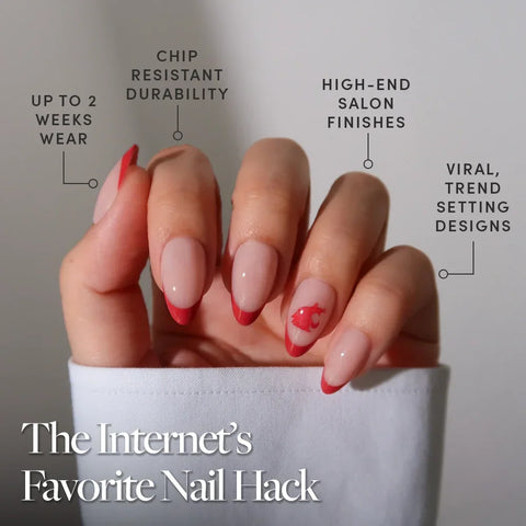 Washington State Cougars Press-On Nail Set